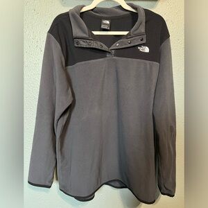 THE NORTH FACE | Black & gray pullover, size xxl